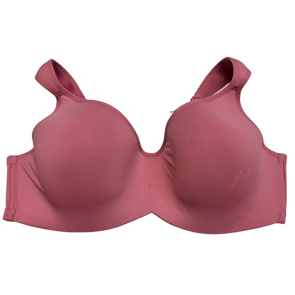 Laura Ashley Womens 38C Pink Underwire Molded Cup T-Shirt Bra 3973-70